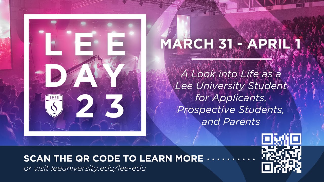 Lee Day 2023 - Come Visit Us! - March 31 - April 1 - YouTube