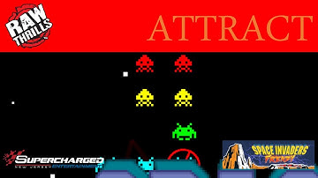 Space Invaders Frenzy - Attract Mode