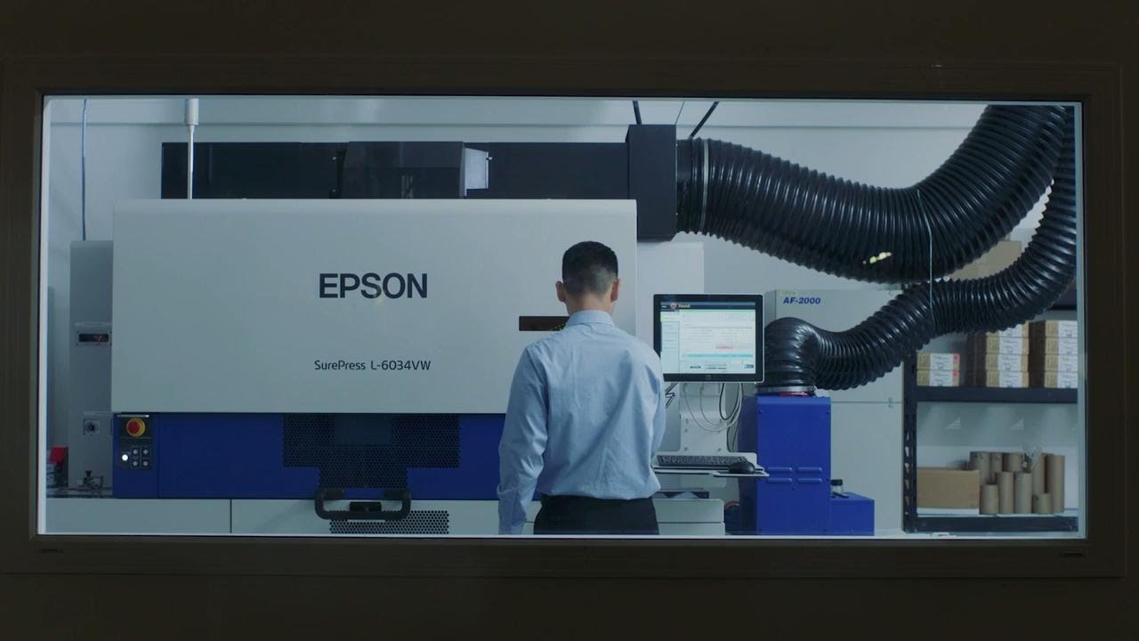 epson label press