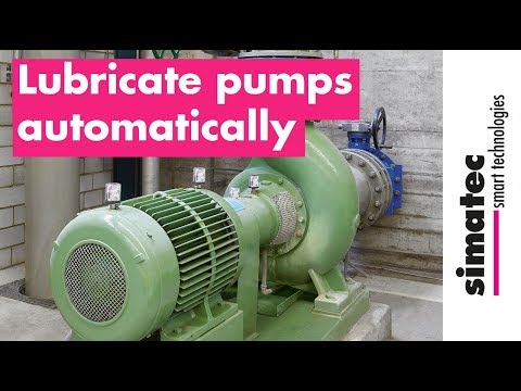 Automatic lubrication of pumps for up to a year