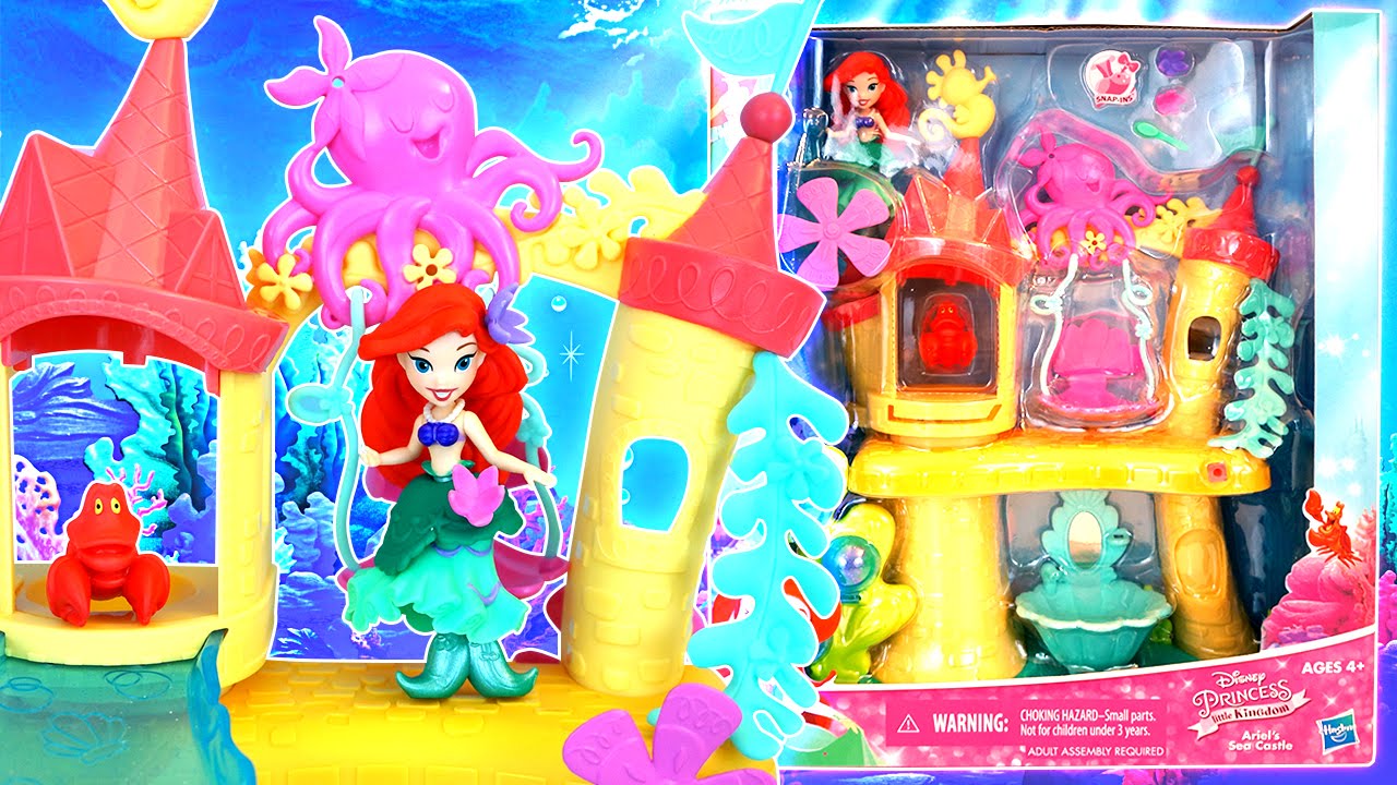 disney princess little kingdom ariel's sea castle