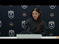 Press Conference: Sam Meza on Midfield Pairing with Angharad James-Turner