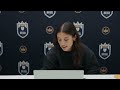 Press Conference: Sam Meza on Midfield Pairing with Angharad James-Turner