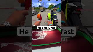 How fast can you run 😎 #challenge #duet #viral
