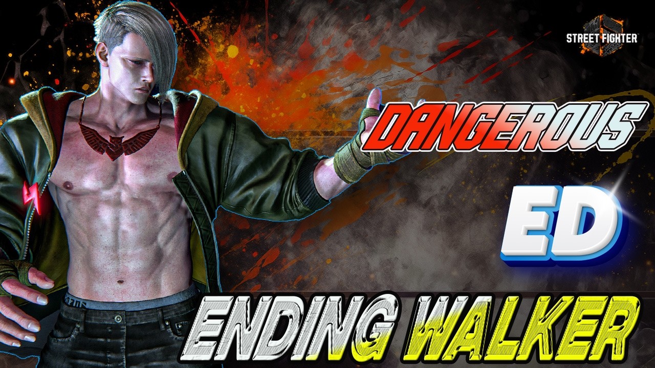 SF6 🔥 Ending Walker (ED)  vs  Lexx  (Guile) 🎮 💀 Non Stop Aggressive High-Level Gameplay