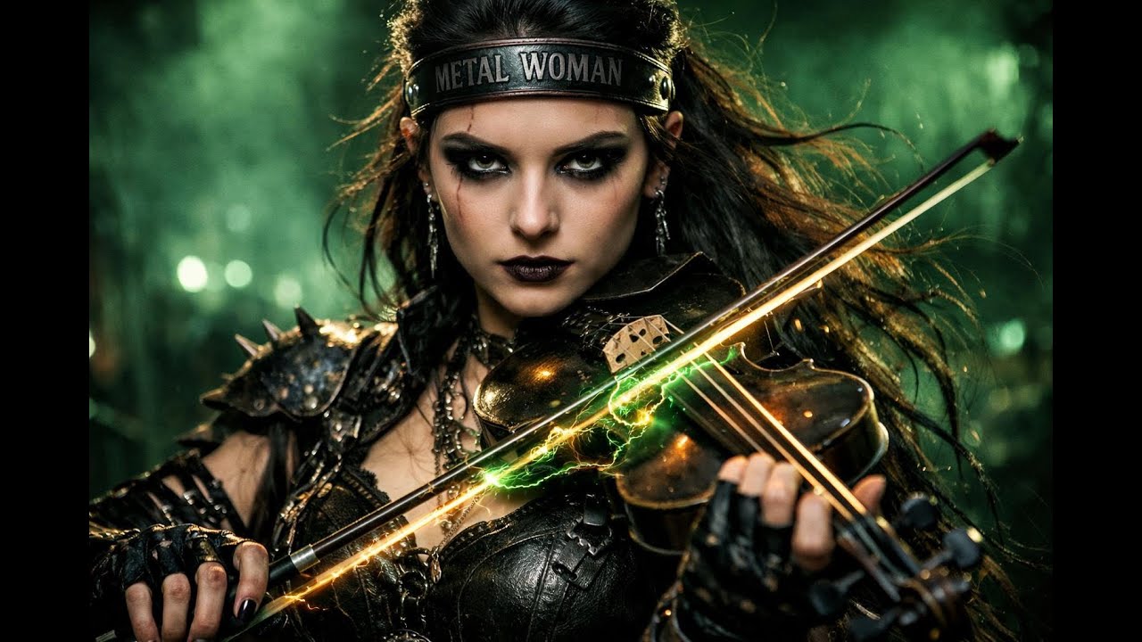 Metal Woman – L’ÉVEIL DU COLOSSE  Heavy Metal Violin & Epic Piano  Musique instrumentale de fond