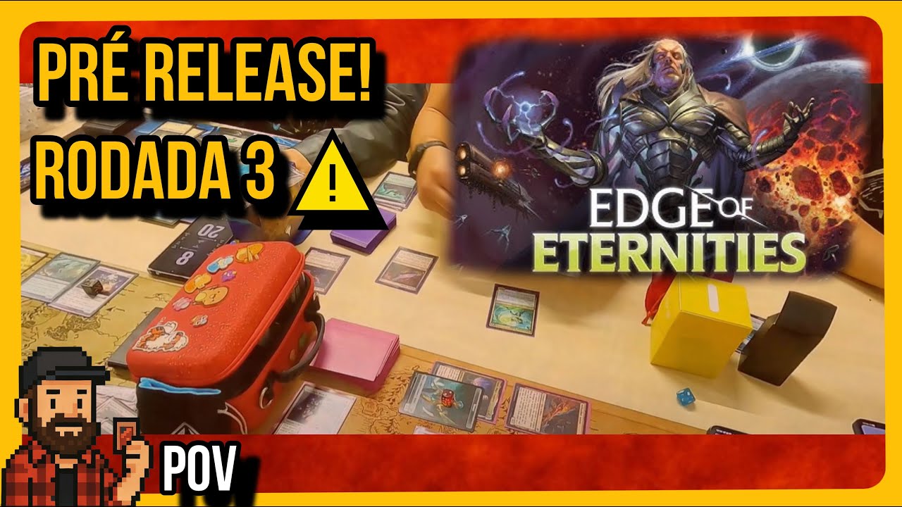 🔥 Pré-Release - Selado Edge Of Eternities MTG: Rodada 3 ! | Limited Gameplay