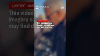 Palestinian families return to the site of an Israeli strike on Gaza that killed at least 10