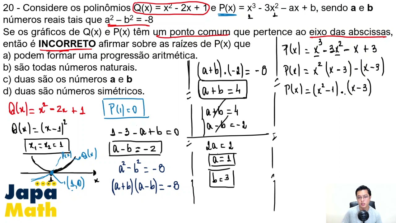 Prova AFA Resolvia(2015 - 2016) - Matemática - Questão 20