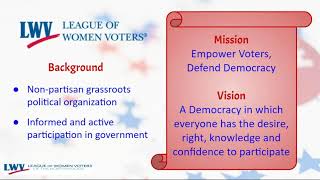 Get Ready for 2020! Voter Education and Registration Assistant Project