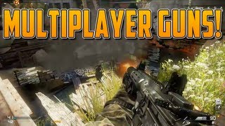 "Multiplayer Weapons" of Call of Duty Ghosts - Assault Rifles, SMG's ,LMG's & More!