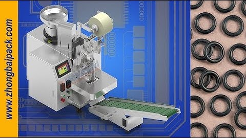 Rubber Parts Packing Machine | Automatic Counting and Packing Machine