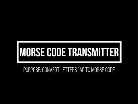 Stage 1 (Validate lab environment) - Morse Code Transmitter