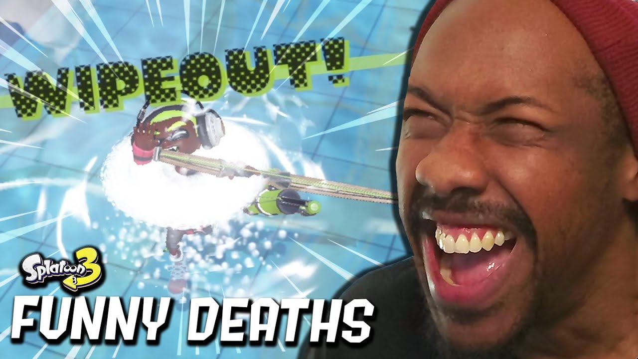 Reacting to YOUR FUNNIEST Deaths in Splatoon 3