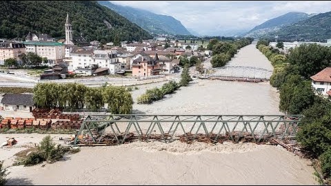 Überschwemmungen: Tote bei schweren Unwettern in der Schweiz