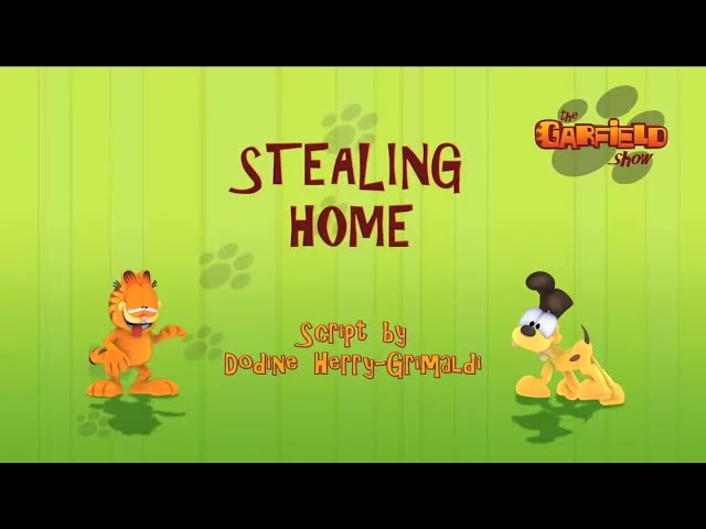 The Garfield Show | EP093 - Stealing Home class=