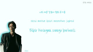 CHEN (첸) - Last Scene [Han/Rom/Ina] Color Coded Lyrics Lirik Terjemahan Indonesia