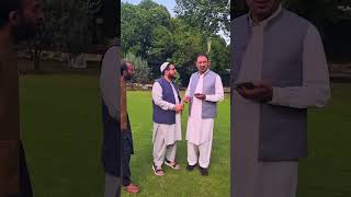 Mufti Aziz Orakzai met with Junaid Akbar, Provincial President of PTI KP , #pti