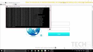 TUTORIAL - How To Acces an S-Series Recorder on the LAN and Setup Via Internet Explorer