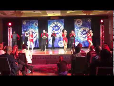 Performing a Salsa/Mambo routine at the Capital Salsa Congress 2018 in Washington D.C.
