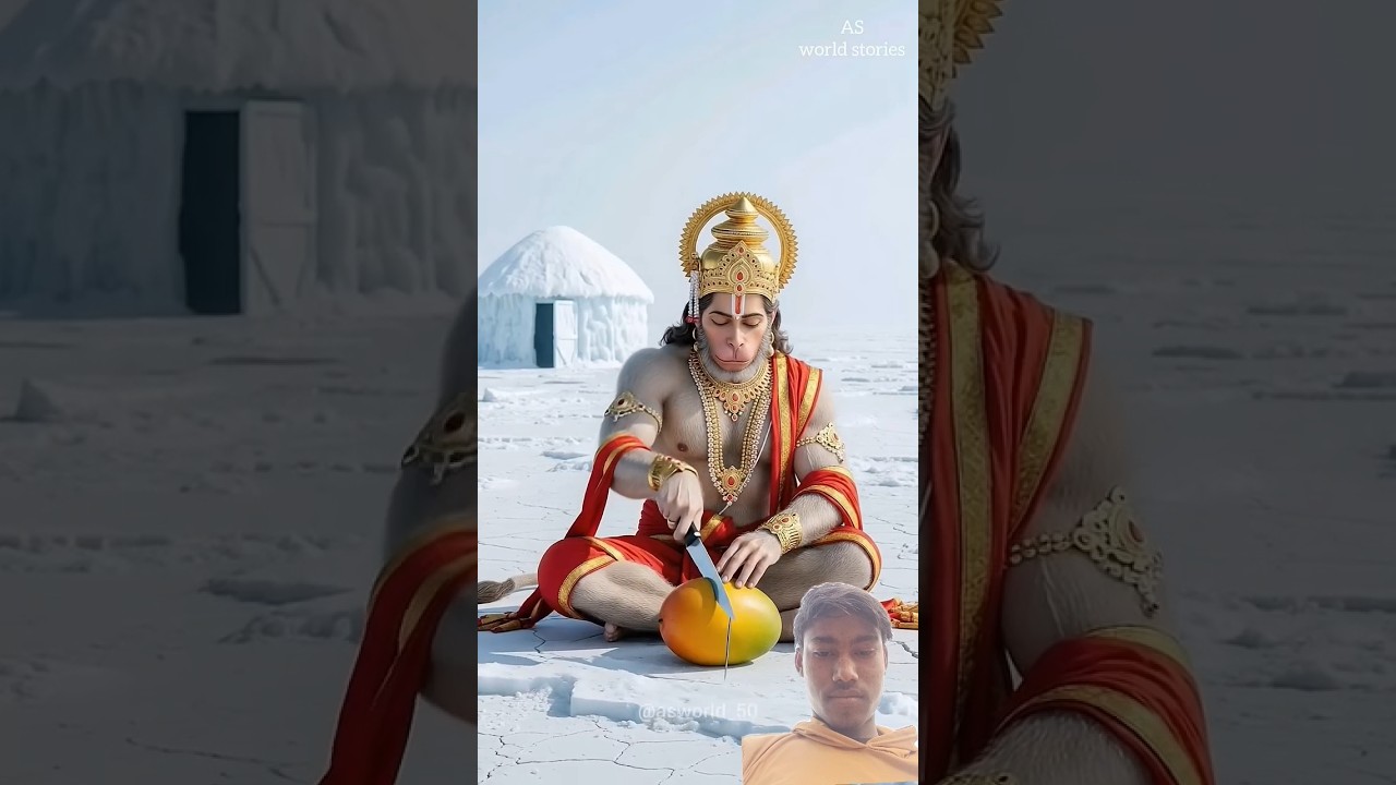 Are Bap 🥰Re! Hanuman Ji Ne Aam Kata| Chamatkari Bhakti Story | AS world stories