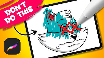 Top 4 Procreate Coloring Mistakes! And How To Fix Them | 2025