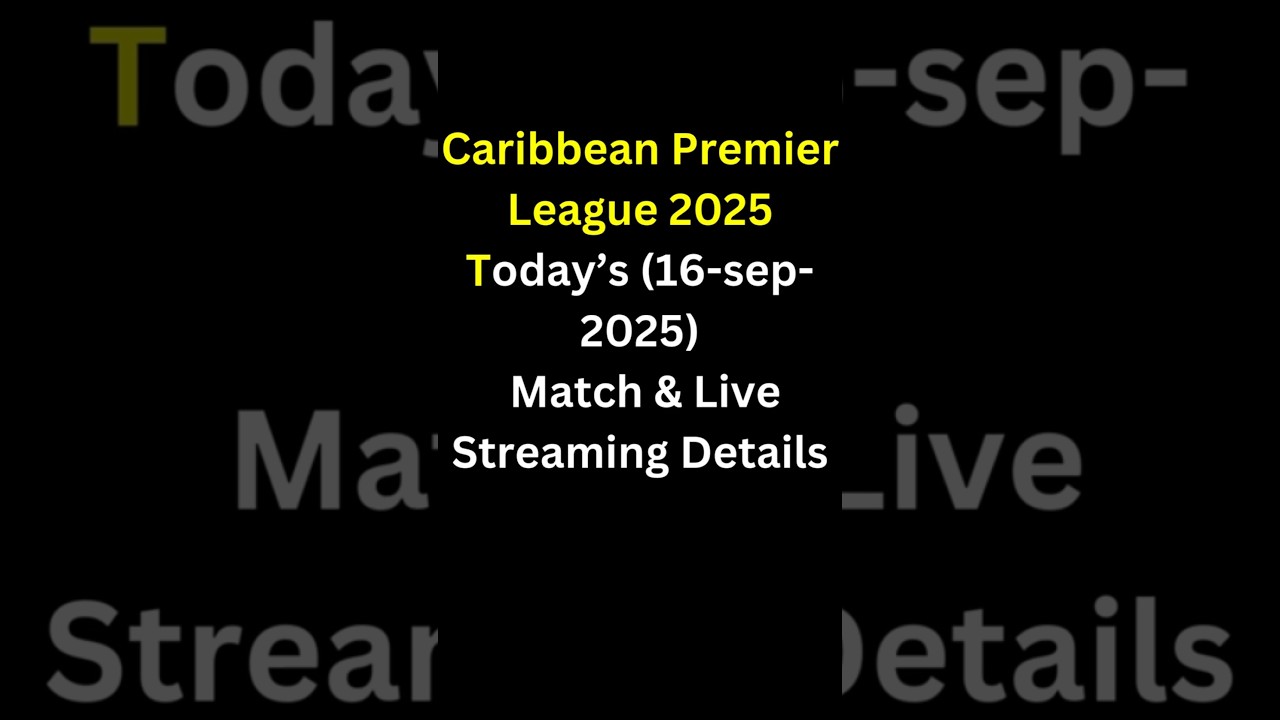 🔥 CPL 2025 LIVE | TKR vs ABF (16 Sept) 🏏 | Match Preview & Live Streaming Details 🔥