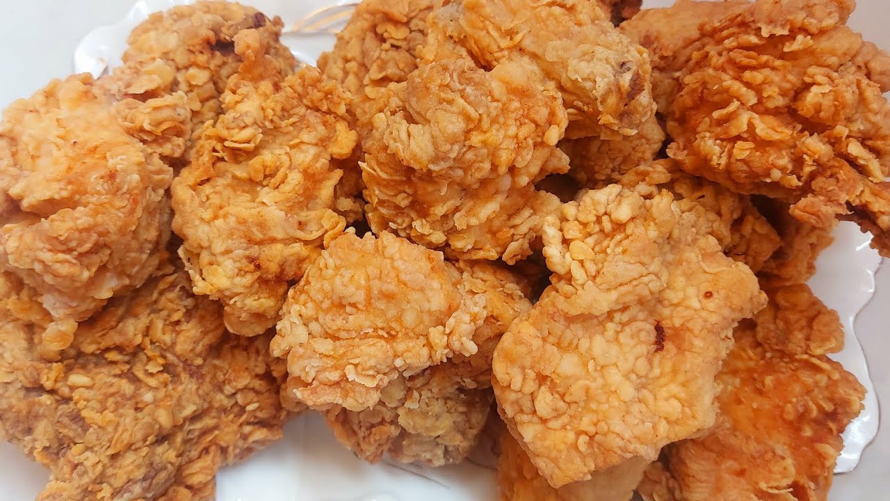 تعالي اعرفك سر فراخ كنتاكي المقرمشة بتتبيلتها السرية بنفس القرمشة واللون والطعم كمان 