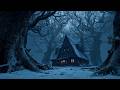 Snow-Covered Market Square at Dawn | Medieval Music for Relaxation &amp; Peace