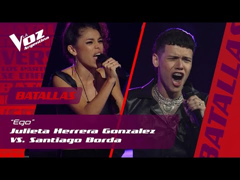 Santi Borda y Julieta Herrera - "Ego" - Batallas - La Voz Argentina 2021