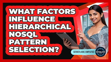 What Factors Influence Hierarchical NoSQL Pattern Selection?