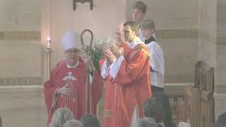 Holy Mass:  April 18 confirmation mass 10:00