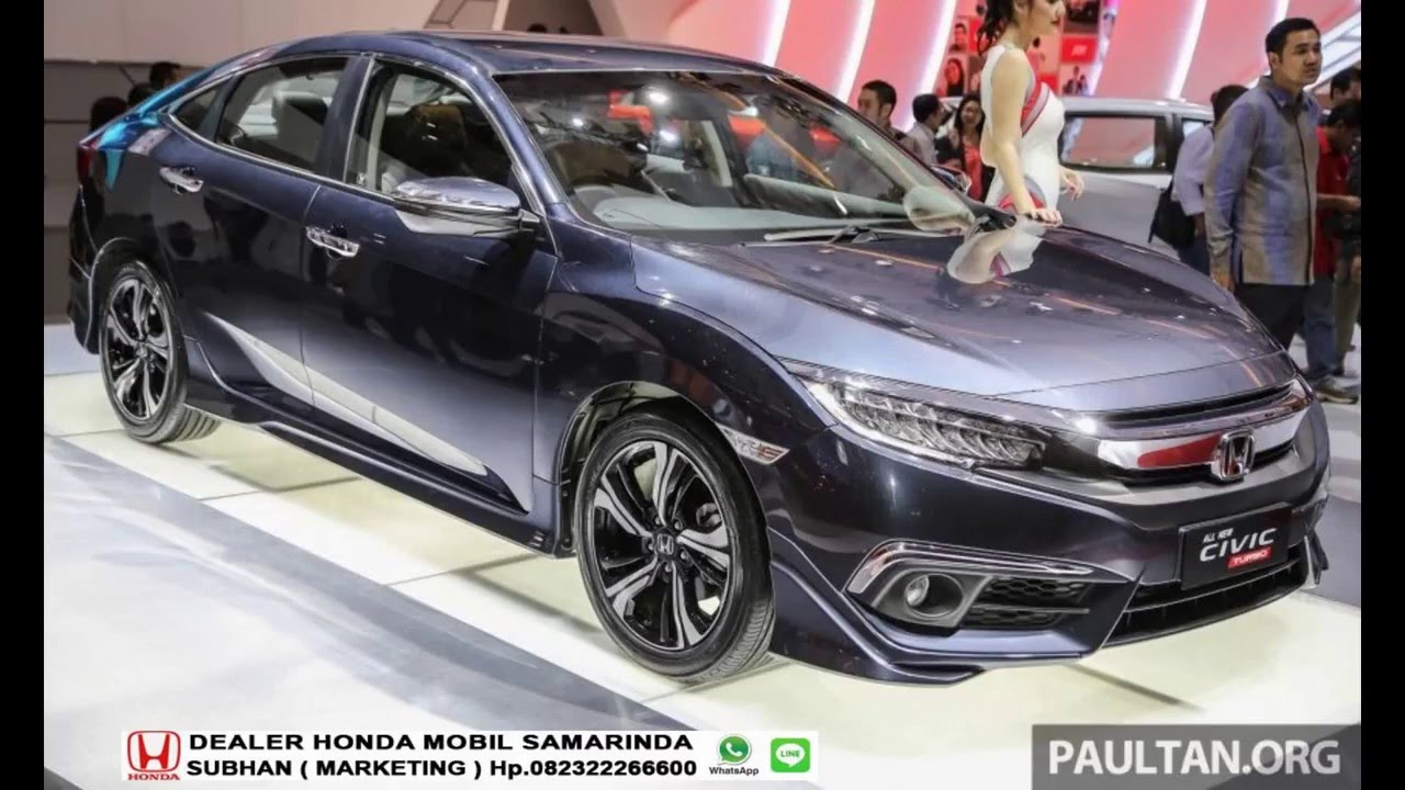New Honda CIVIC 2016 ( Dealer Honda Samarinda ) YouTube