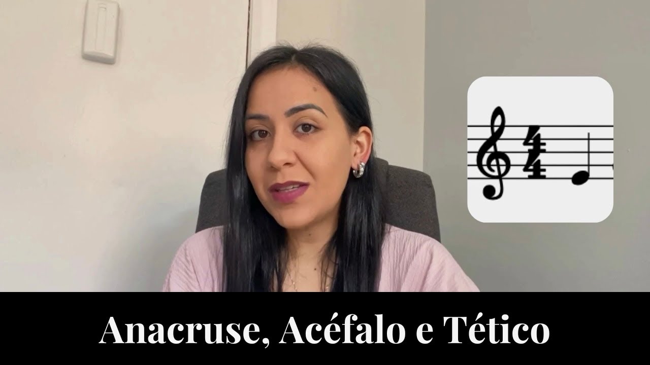 Anacruse, Acéfalo e Tético na PARTITURA 
