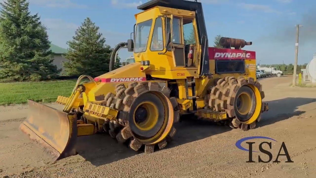 3920 - 1996 Dynapac CT260 Wheel Pusher/Compactor Will Be Sold At Auction!
