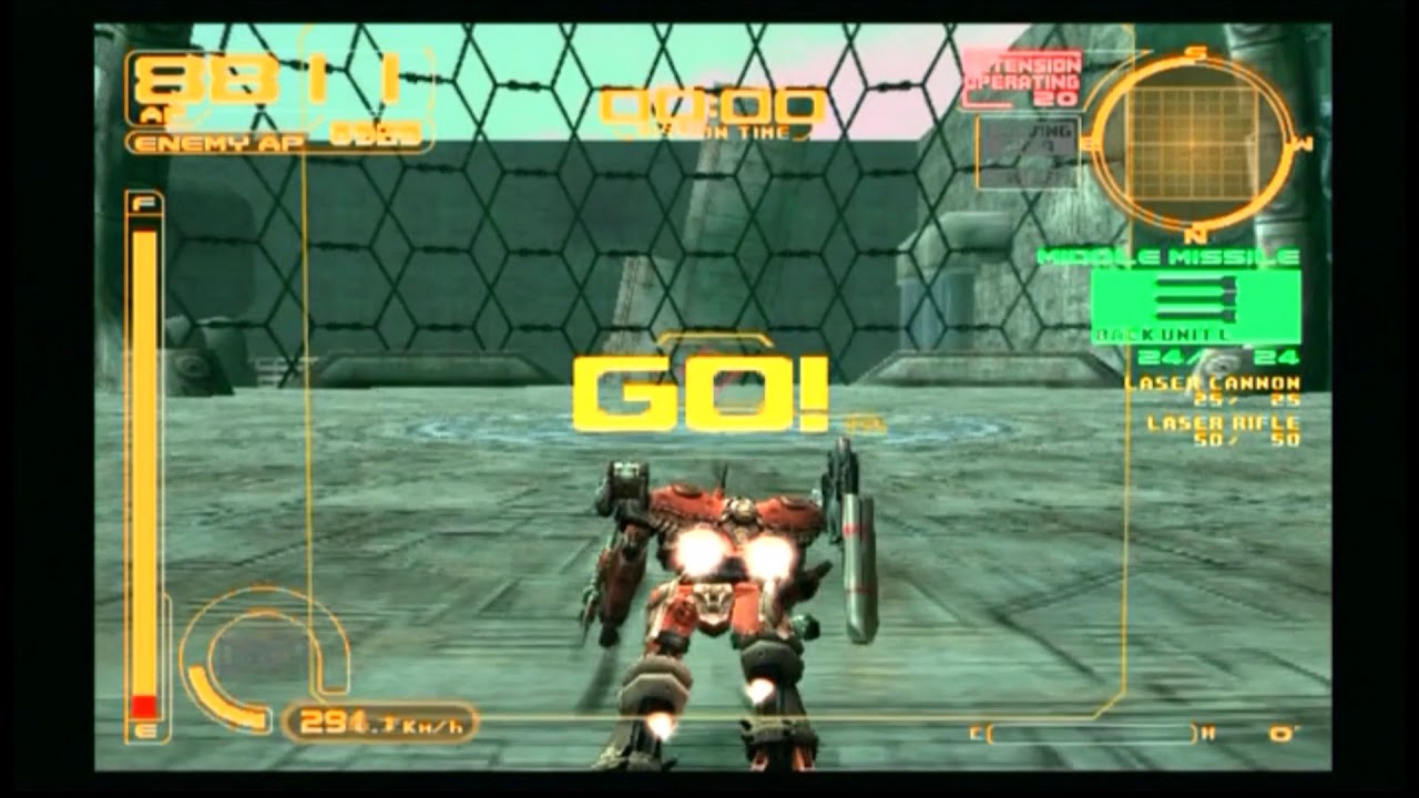 Armored Core 2 PS2 Zio Matrix AC vs Ares