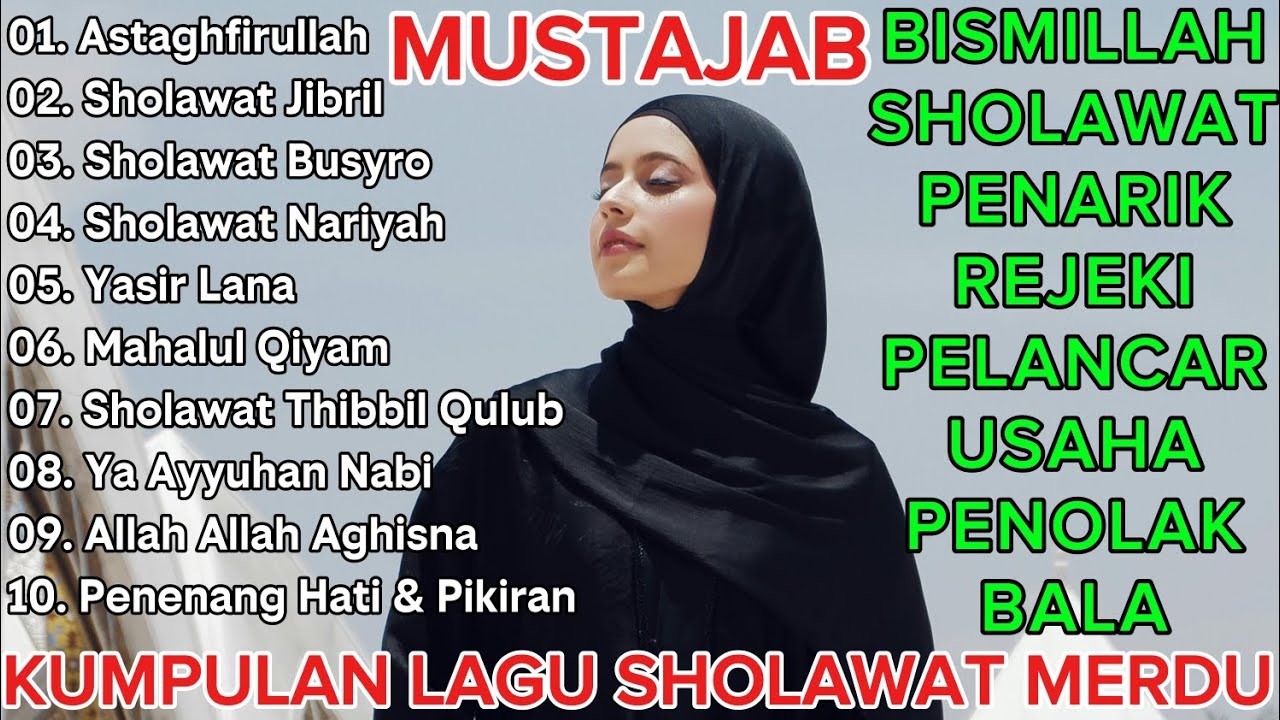 LAGU SHOLAWAT NABI TERBARU 2026 || LAGU SHOLAWAT PEMBUKA PINTU REJEKI || SHOLAWAT JIBRIL || SHOLAWAT