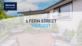 For Sale - 5 Fern Street, Hargest - Harcourts Invercargill
