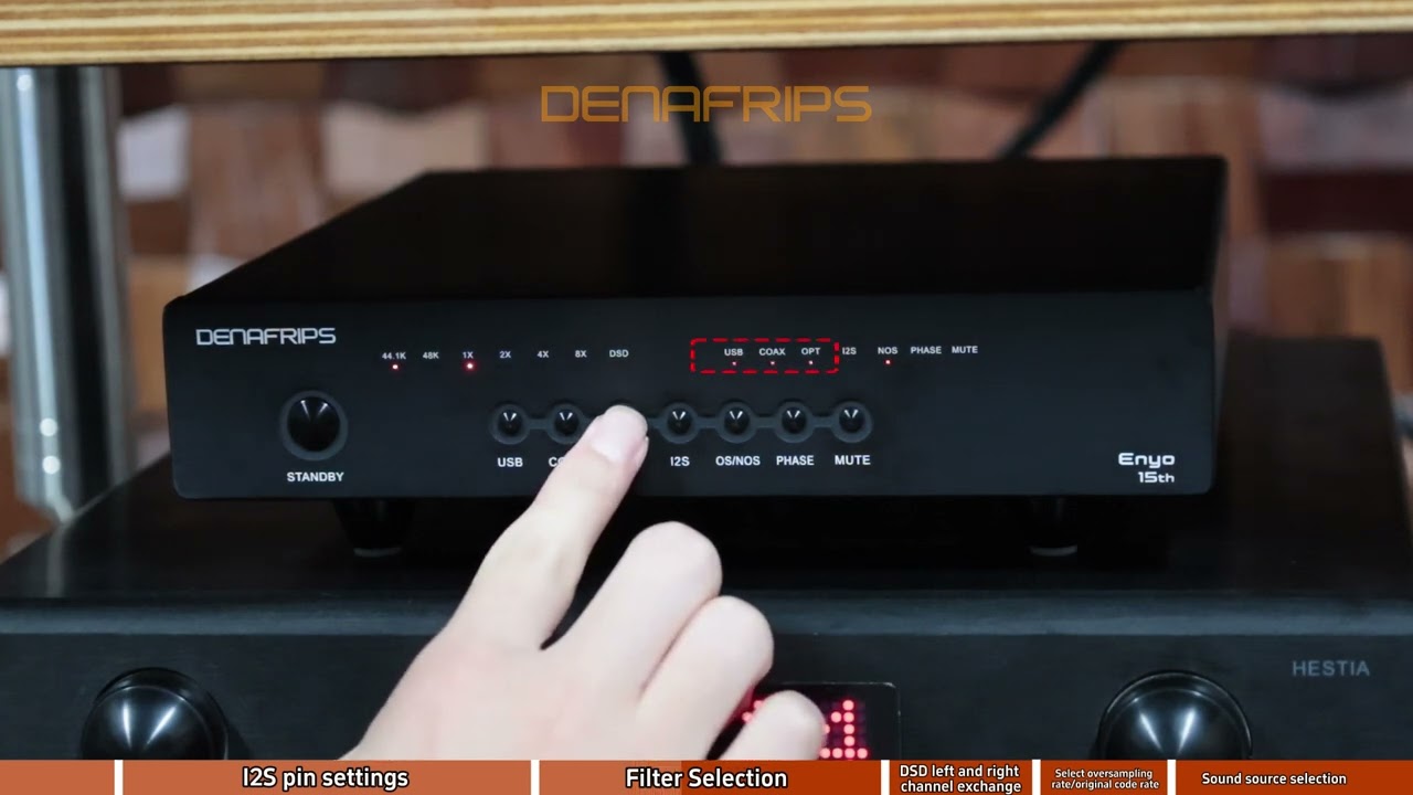 DENAFRIPS ENYO 15TH R-2R DAC - YouTube