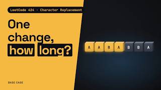 Longest Repeating Character Replacement (LeetCode 424) in Python