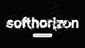 Water-Like Ripples Wherever You Move Your Cursor (Fluid Simulation)