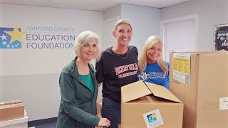 Harford County Education Foundation School Supply Distribution: August 2025