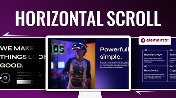 How to Create Horizontal Page Scroll in Elementor, Gutenberg & Bricks