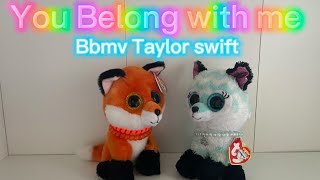 You belong with me by: Taylor Swift beanie boo music video