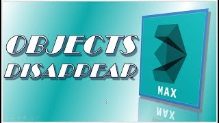 3ds max objects disappear When rotate zoom in 3ds max viewport