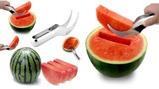 Нож для арбуза / Быстро и красиво порежет арбуз / Специальный нож для арбуза