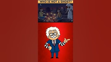Who is Not a Ghost 👻👻#quiz #question  #challenge #quiztime #shorts