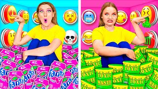 1000 Gizemli Düğme Mücadelesi Sadece 1 Tanesi Kaçmana Izin Veriyor | Komik Yemek Tüyoları DoDo