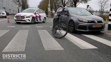 Fietser gewond bij aanrijding bij kruispunt Erasumsweg Den Haag