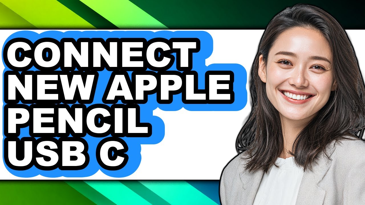 How to Connect New Apple Pencil Usb C - Easy Guide - YouTube
